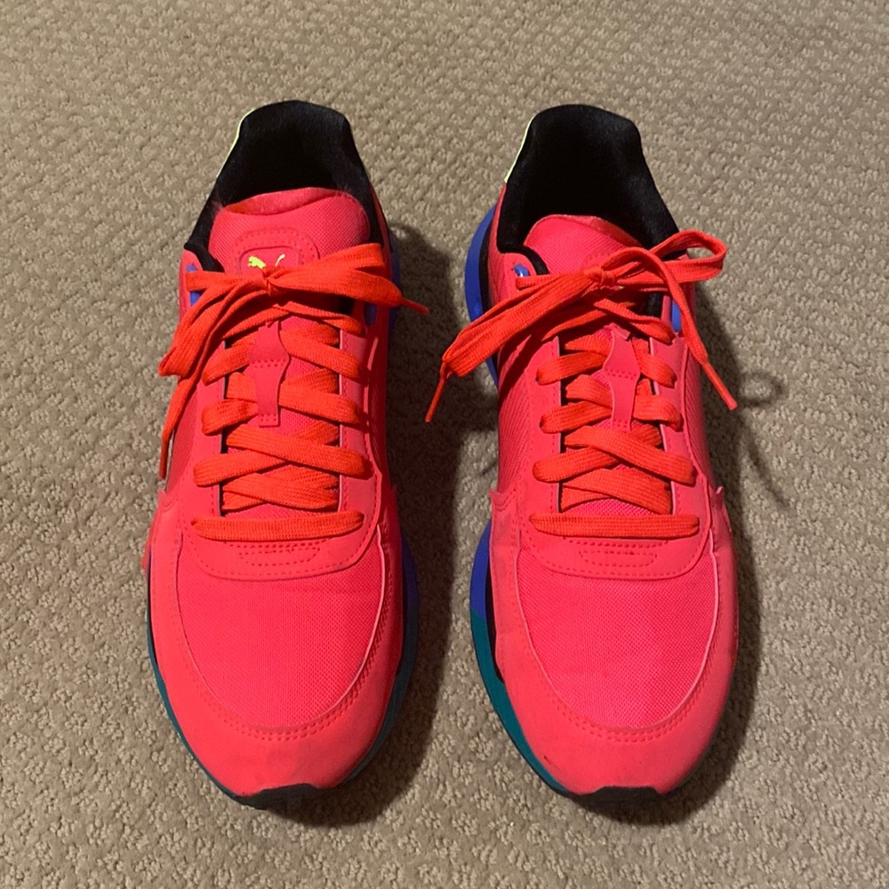 Men’s Red Puma Athletic Shoes Size 11